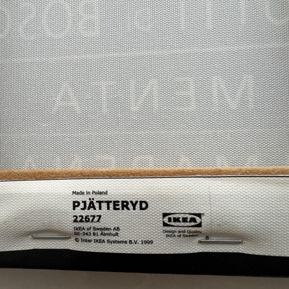 matching cafe canvases  SET of 2 PJATTERYD made exclusively for IKEA - Picture 5 of 8